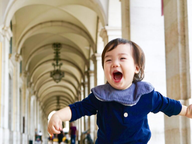 手足口病が治って元気になった1歳児②
